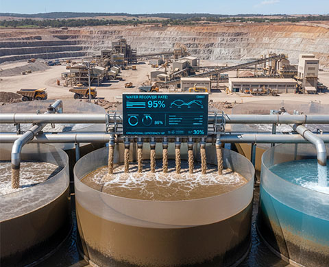 floculantes en la industria minera