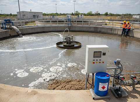 floculante cationico ptar