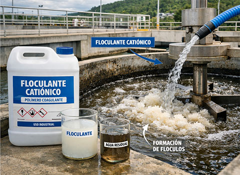 floculante proceso