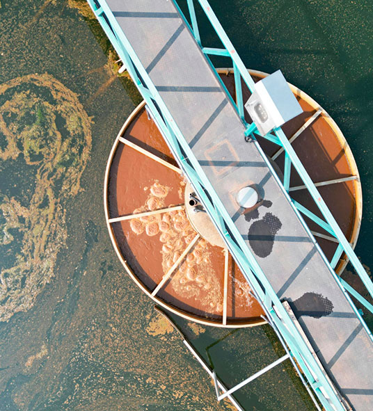 planta tratadora de aguas residuales