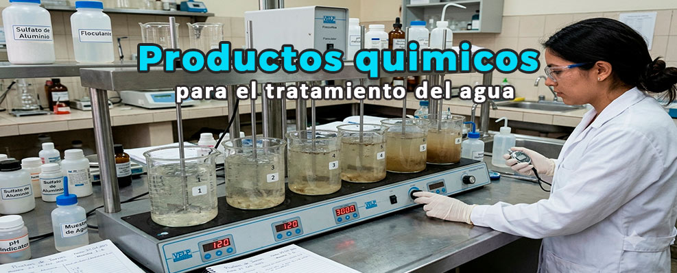 productos quimicos para el tratamiento del agua residual
